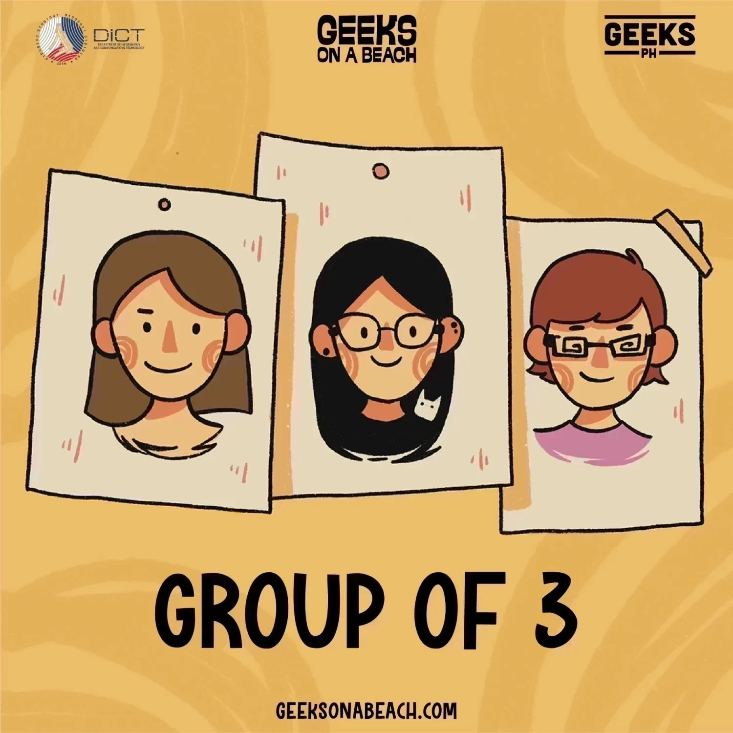 Group of Three Bundle | Geeks on a Beach