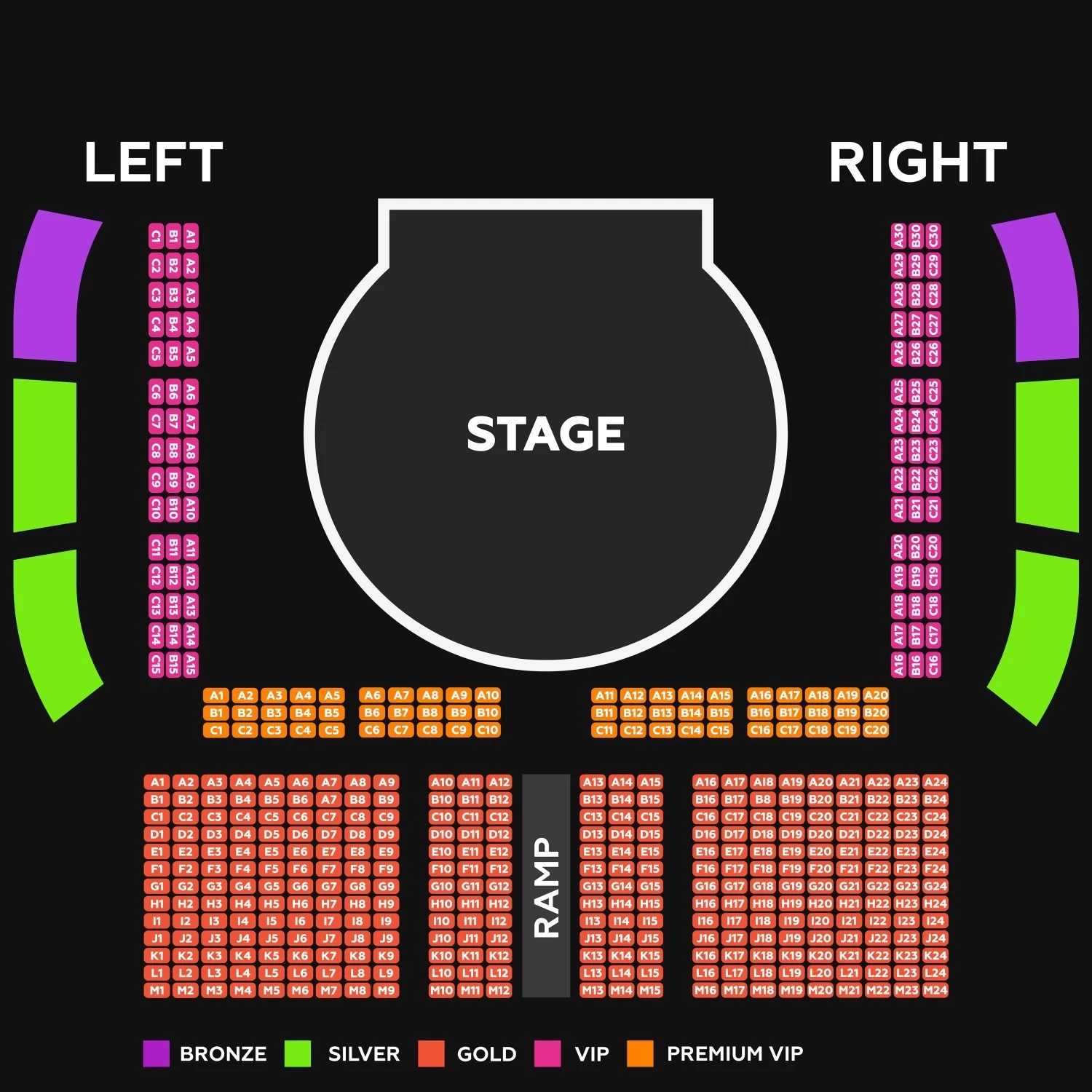 Circus Rio Seating RESERVED SEATING | EuroXtreme Circus - Pangasinan | EUROXTREME CIRCUS